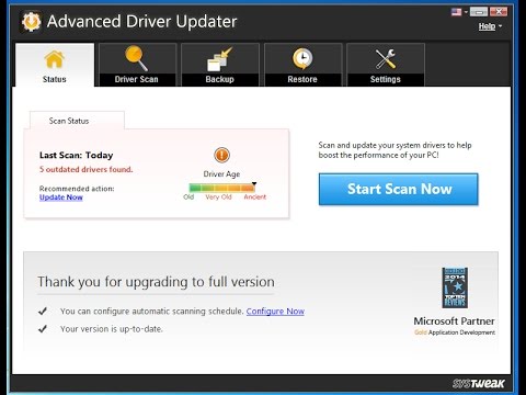 Driver updater with crack